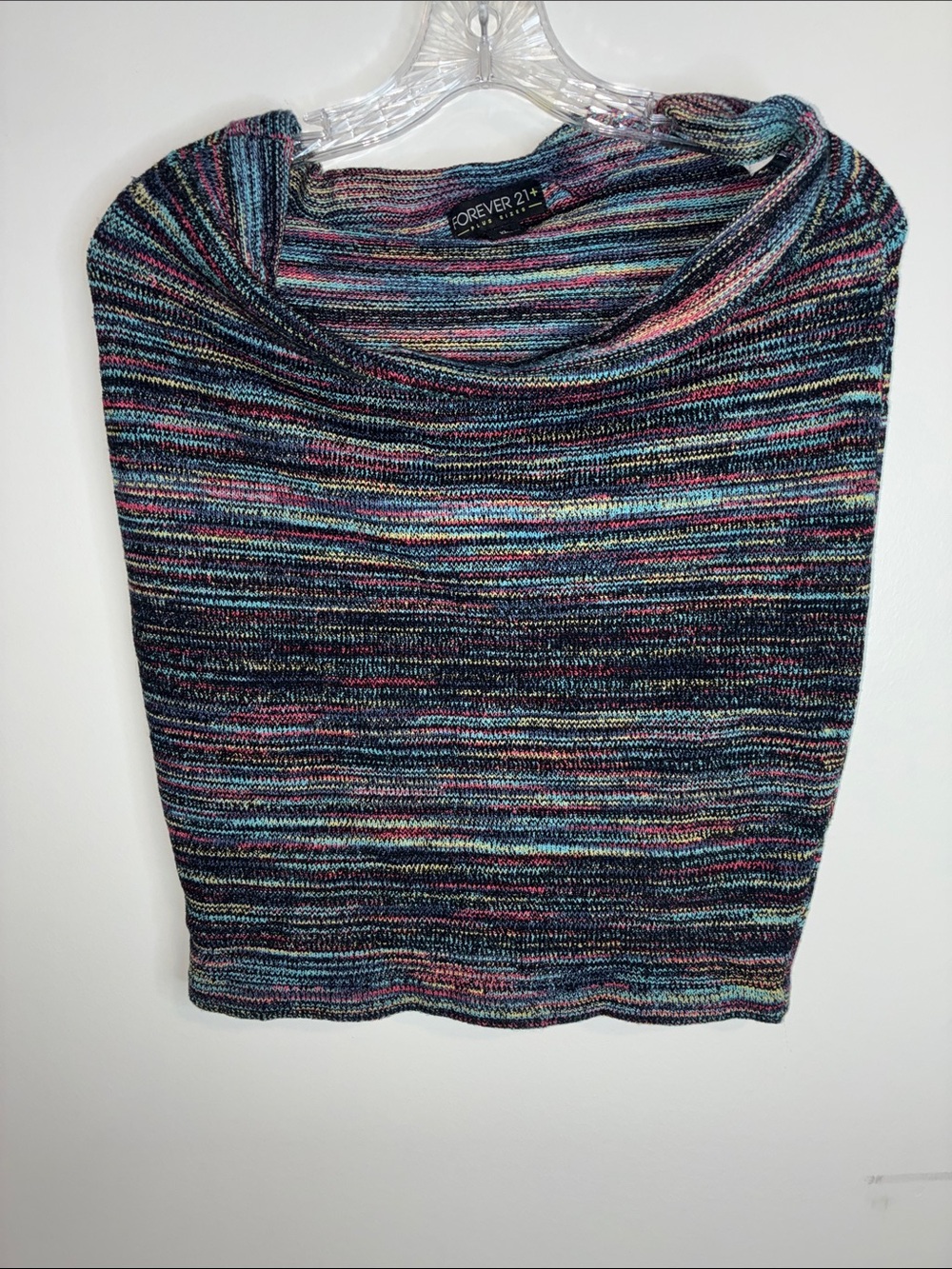 Forever 21 Multicolor Striped Knit Sweater - Women's